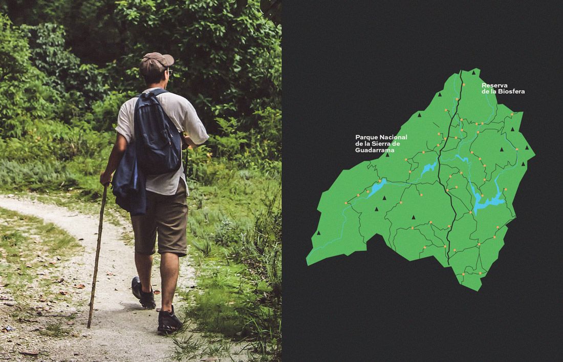 Aplicación de los colores corporativos en un mapa