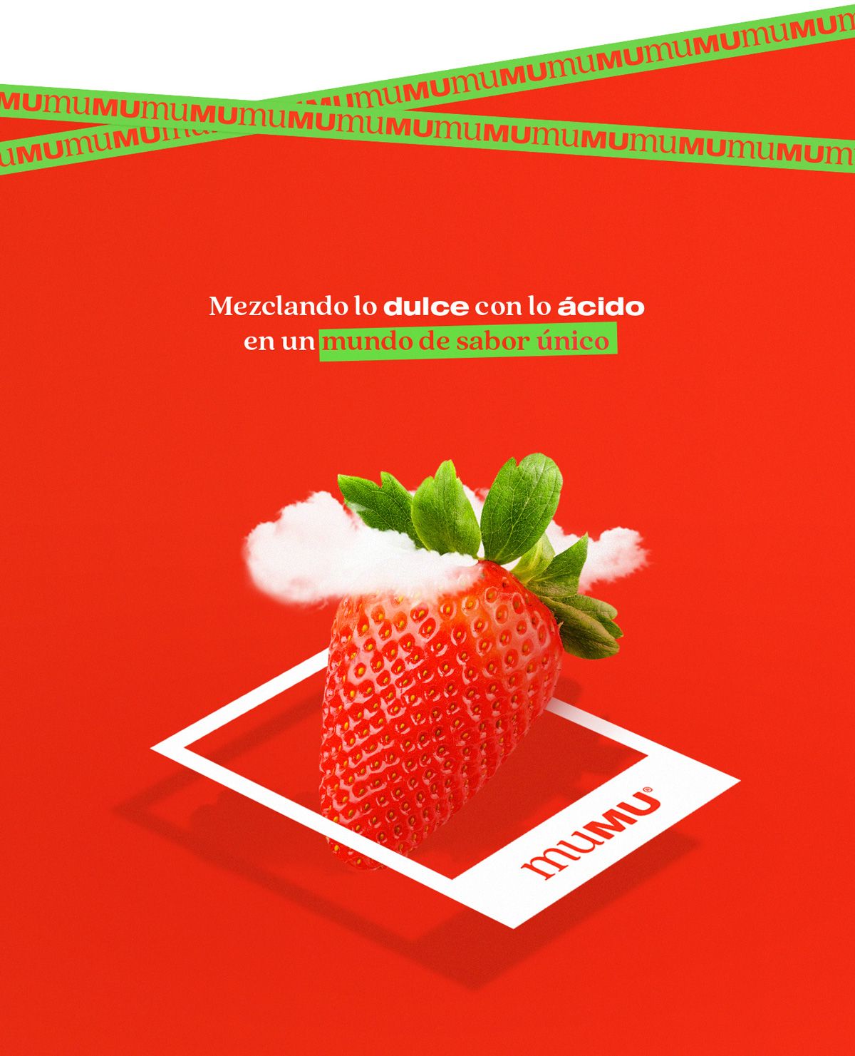 Cartel publicitario creado para Mumu