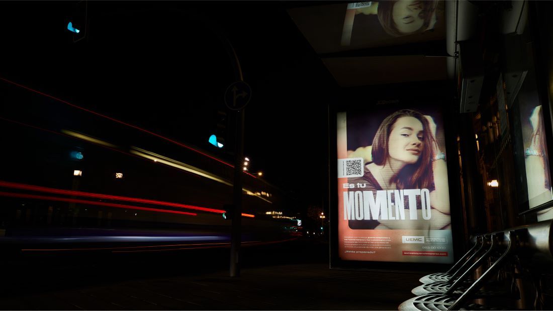 Uno de los Mupis realizados para la campaña