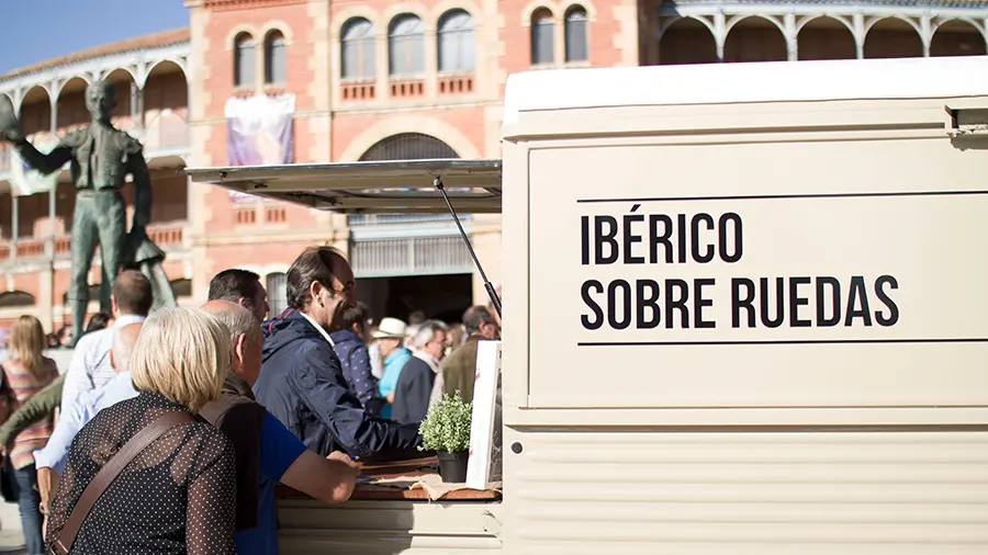 Imagen de una foodtruck utilizada para la acción publicitaria