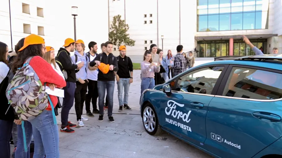 Campaña publicitaria de vídeo y evento en redes sociales realizada para Ford