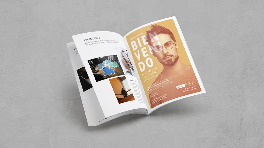 Diseño y creatividad de anuncio publicitario para la UEMC
