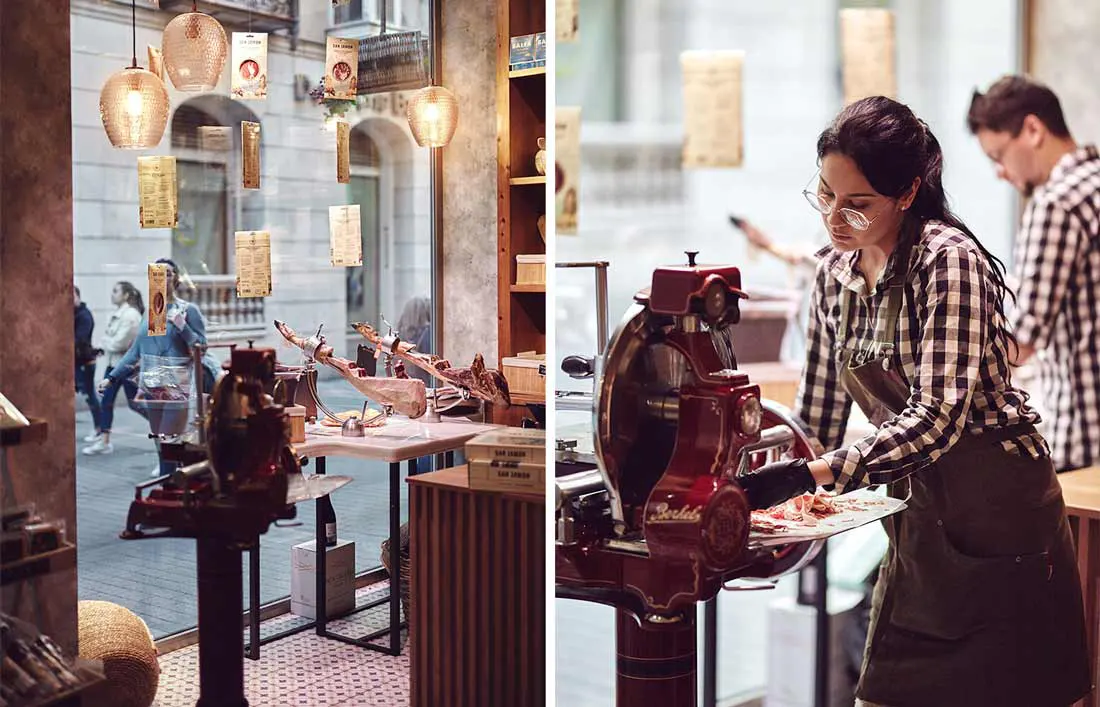 Imágenes del local de Valladolid